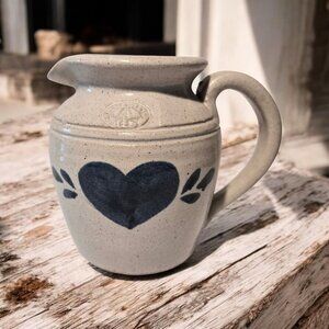 Pinewood Valley Rustic Pottery Creamer/Pitcher Salt Glazed 4.75"